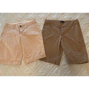 Women’s Bermuda Shorts size 0 - Tan & Mocha